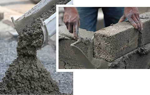 Betonavimas, mūrijimas